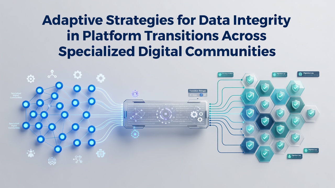 Adaptive Strategies for Data Integrity in Platform Transitions Across Specialized Digital Communities